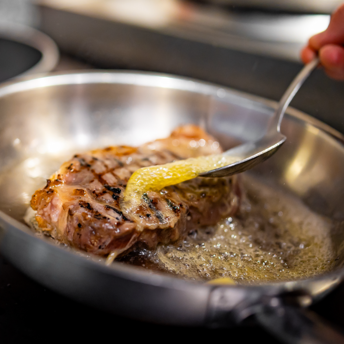 Cooking with ghee
